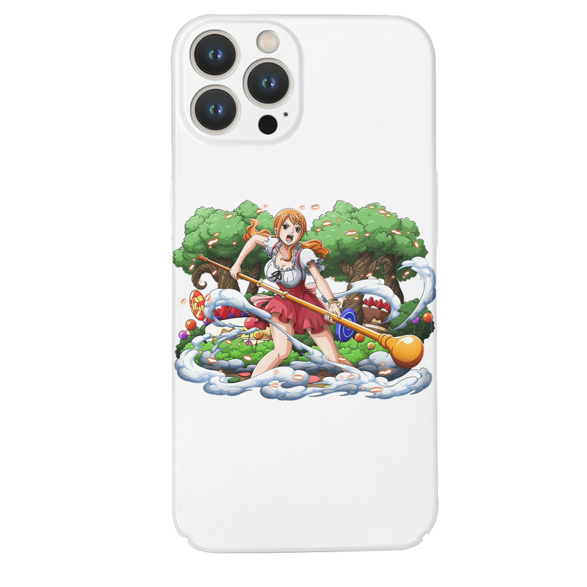 （画像用） ワンピース ナミ ONE PIECE Nami 【iPhone 14シリーズ対応】ハードケース